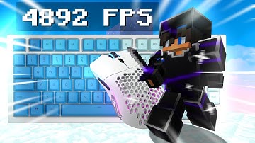 Skywars ASMR Keyboard & Mouse Sounds | Cubecraft Skywars