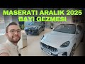 Maserati Aralık 2025 Bayi Gezmesi | Grecale, Ghibli, Levante | Lüks Showroom Turu