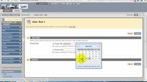 Bb 9.1 - Adaptive Release: Advanced