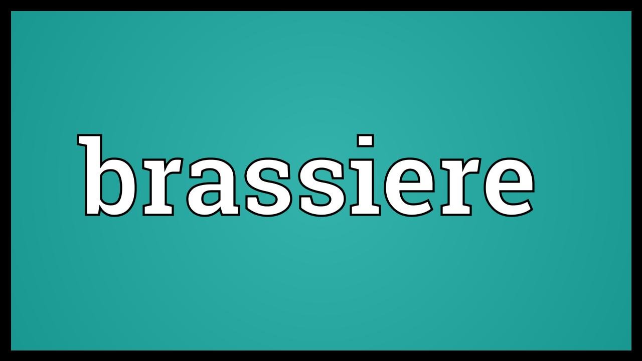 Brassiere Meaning 