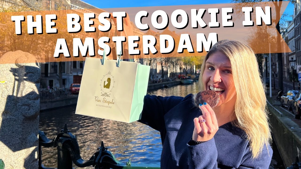 Is this the best cookie in AMSTERDAM?? Amsterdam Travel Vlog YouTube