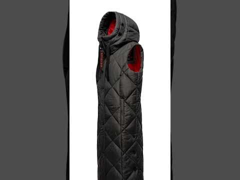 بريق البرد جاكيت فاخر يحمل جاذبية الأناقة ودفء الشتاء رابط المنتج في أول تعليق Gilet Vest Vests 