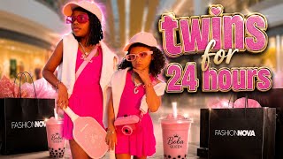 TWINS FOR 24 Hours With Chloe