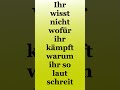 Das Schweigen brechen 🎤 Breaking the habbit 2 0