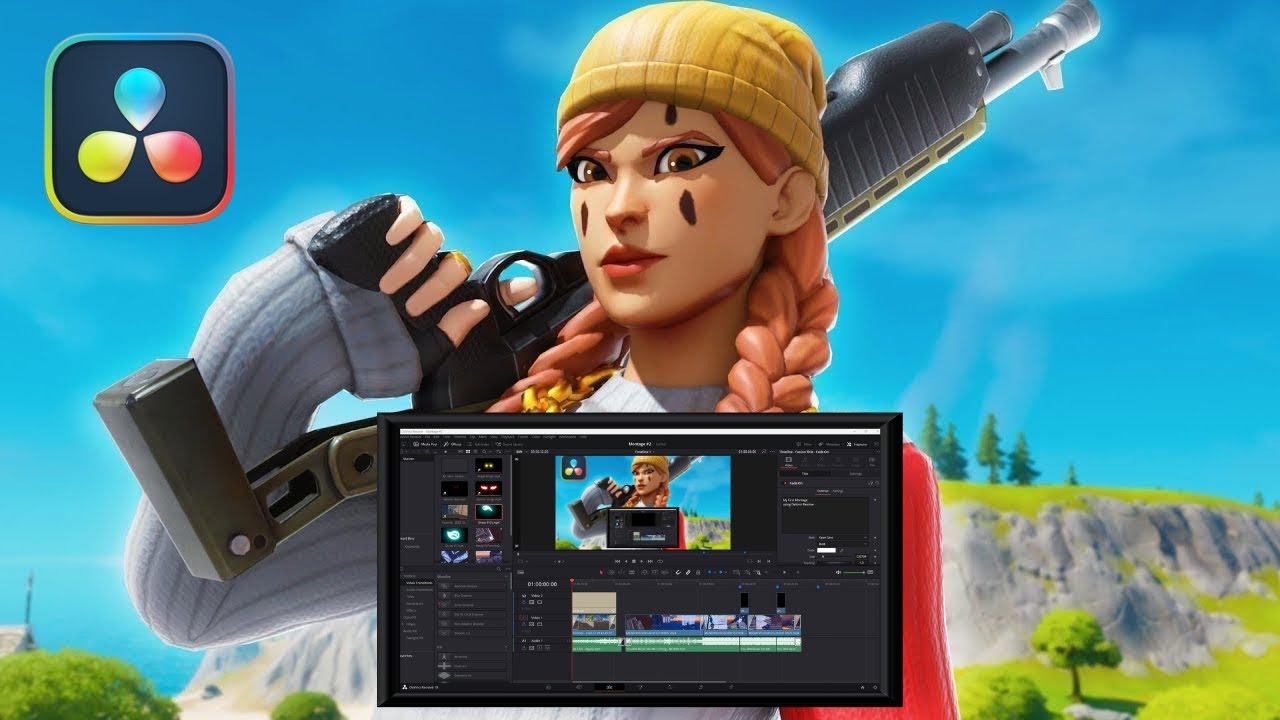 DaVinci Resolve Montage