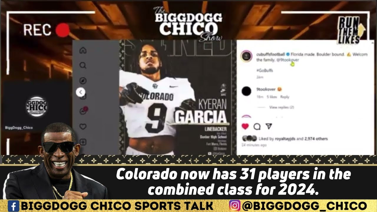 Buffs add Florida linebacker Kyeran Garcia to 2024 recruiting class for Coach Prime