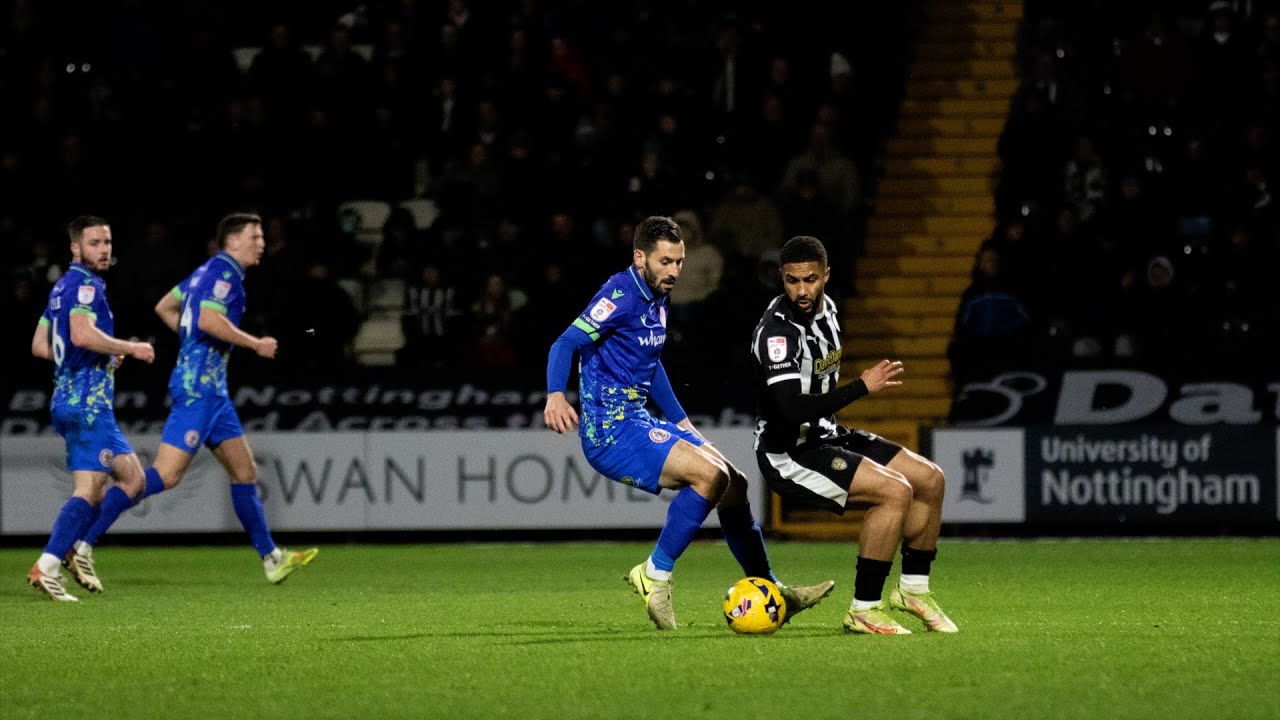 INTERVIEW: Seamus' reaction on the Sky Bet League Two fixture against Notts County