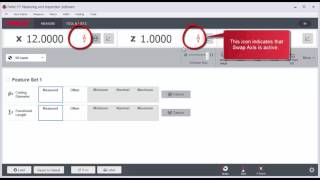 P7 Measuring Using Swap Axis Function For Lathe Tool Measurement