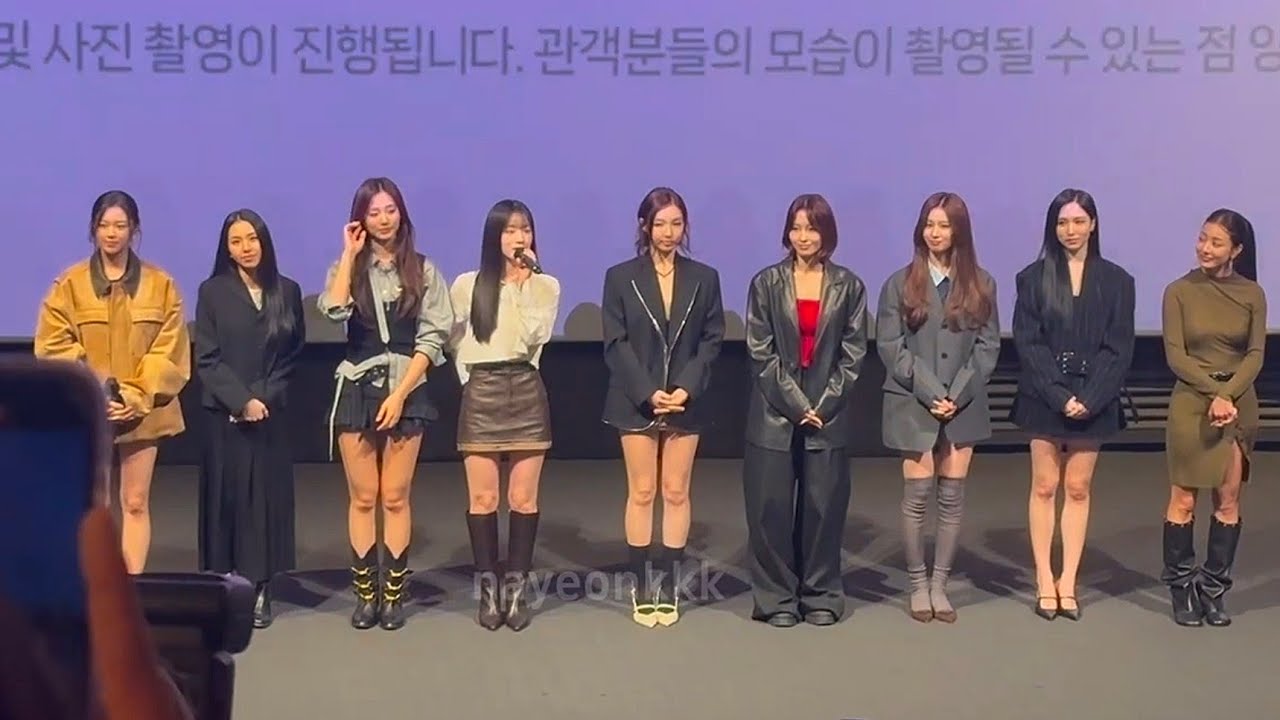 TWICE At Yongsan CGV for 