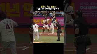 "공이 날아가도 놀라지 말아요"