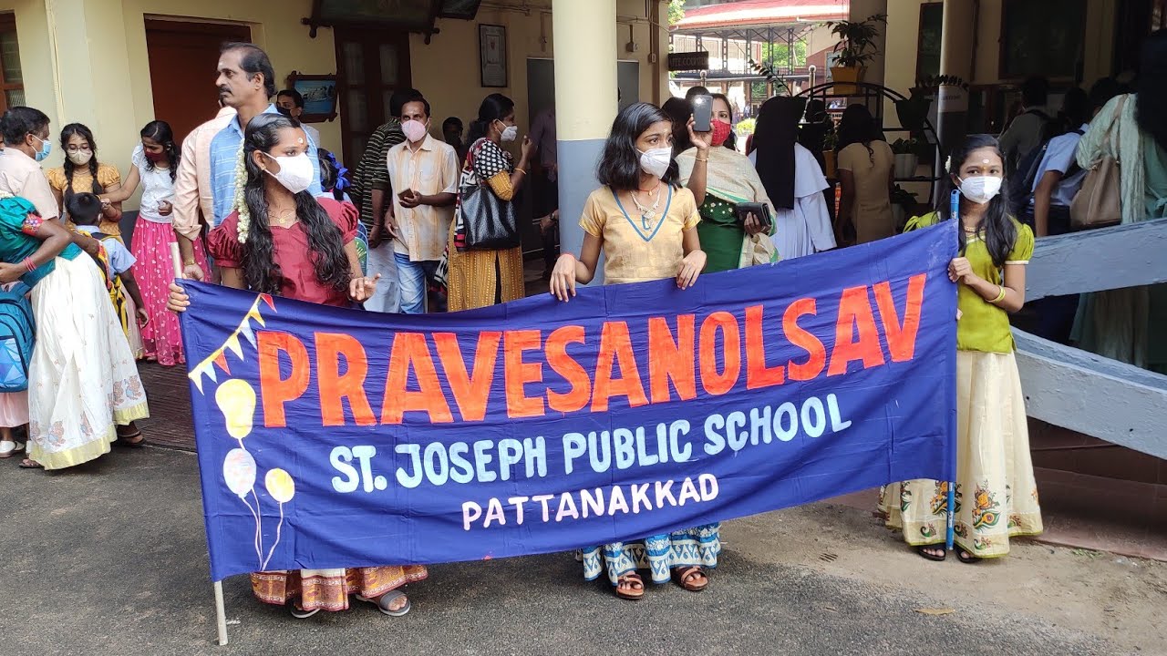 praveshanolsav-2022-st-joseph-public-school-pattanakad-youtube