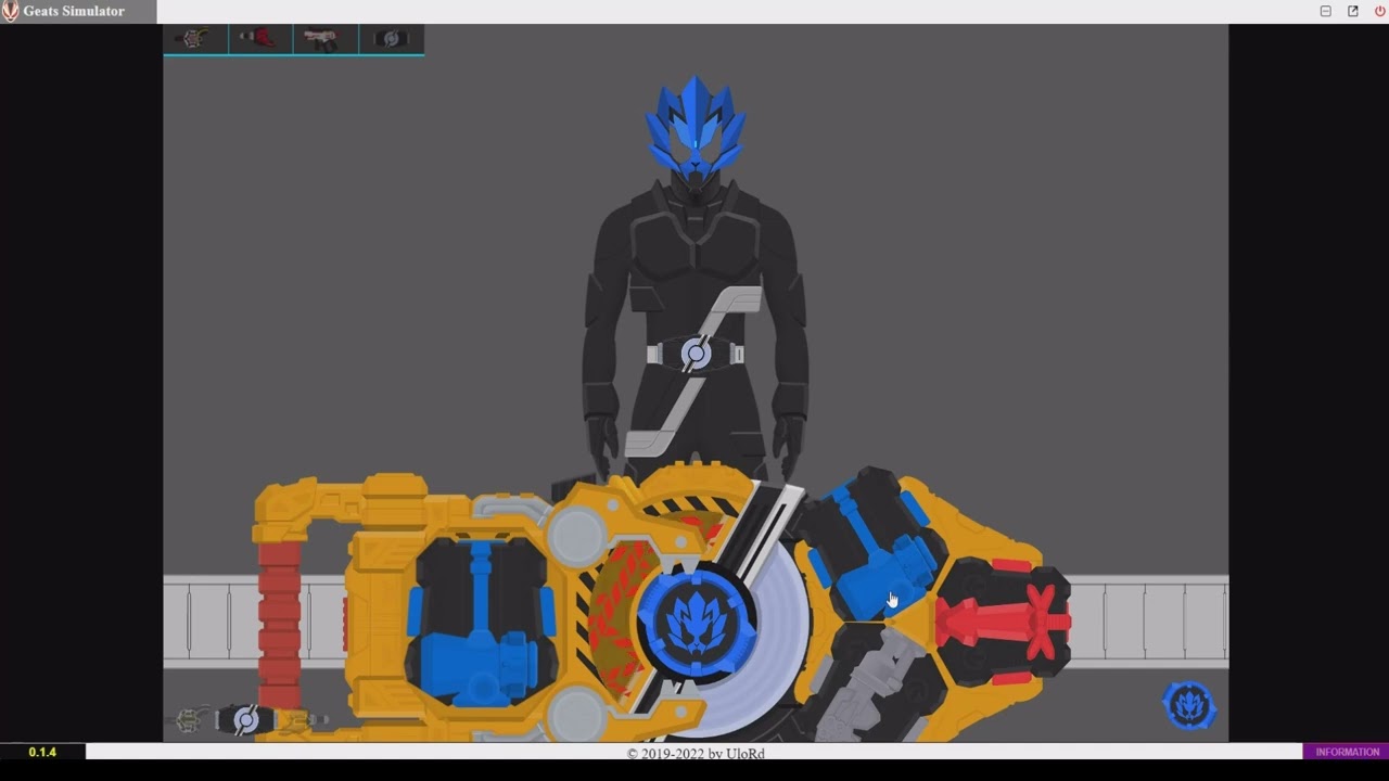 KR Geats Simulator Ver 0.1.4 Powered Builder Buckle Henshin
