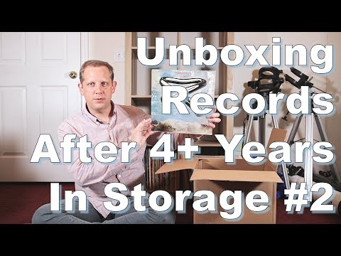 Unboxing Vinyl Records I Had In Storage For 4 Years, Episode 2
