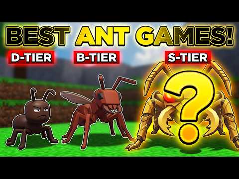 Finding the best Ant games on Roblox