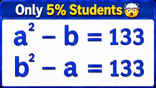 Germany | Olympiad Math question | 95% Fail This Simple