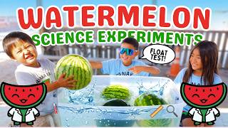 Watermelon Science Experiments!