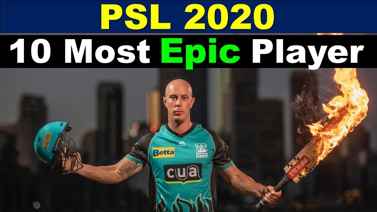 Top 10 Most Epic Players in PSL 2020 | Pakistan Super League