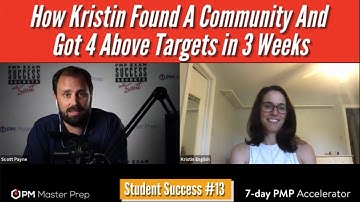 7-Day PMP Accelerator Community Helped Kristen Ace the PMP Exam