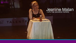 Pukki Talentfees 2018 | Jeanine Malan: I ate the Divorce Papers