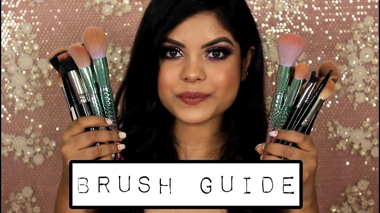 ULTIMATE BRUSH GUIDE FACE AND EYE MAKEUP BRUSHES KOLKATA INDIA
