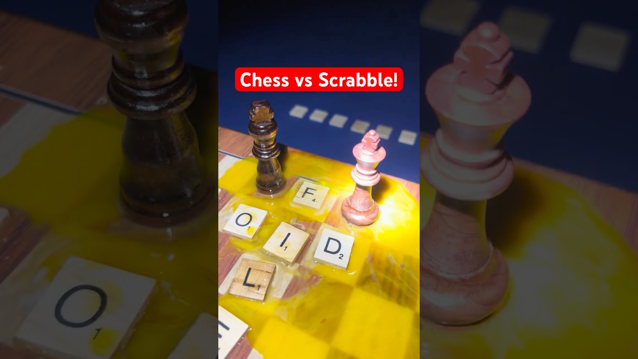 New Chess vs Scrabble! #shorts #chess #memes