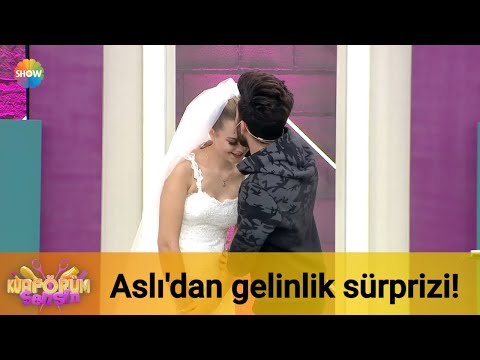 Aslı'dan Hasan'a gelinlik sürprizi!