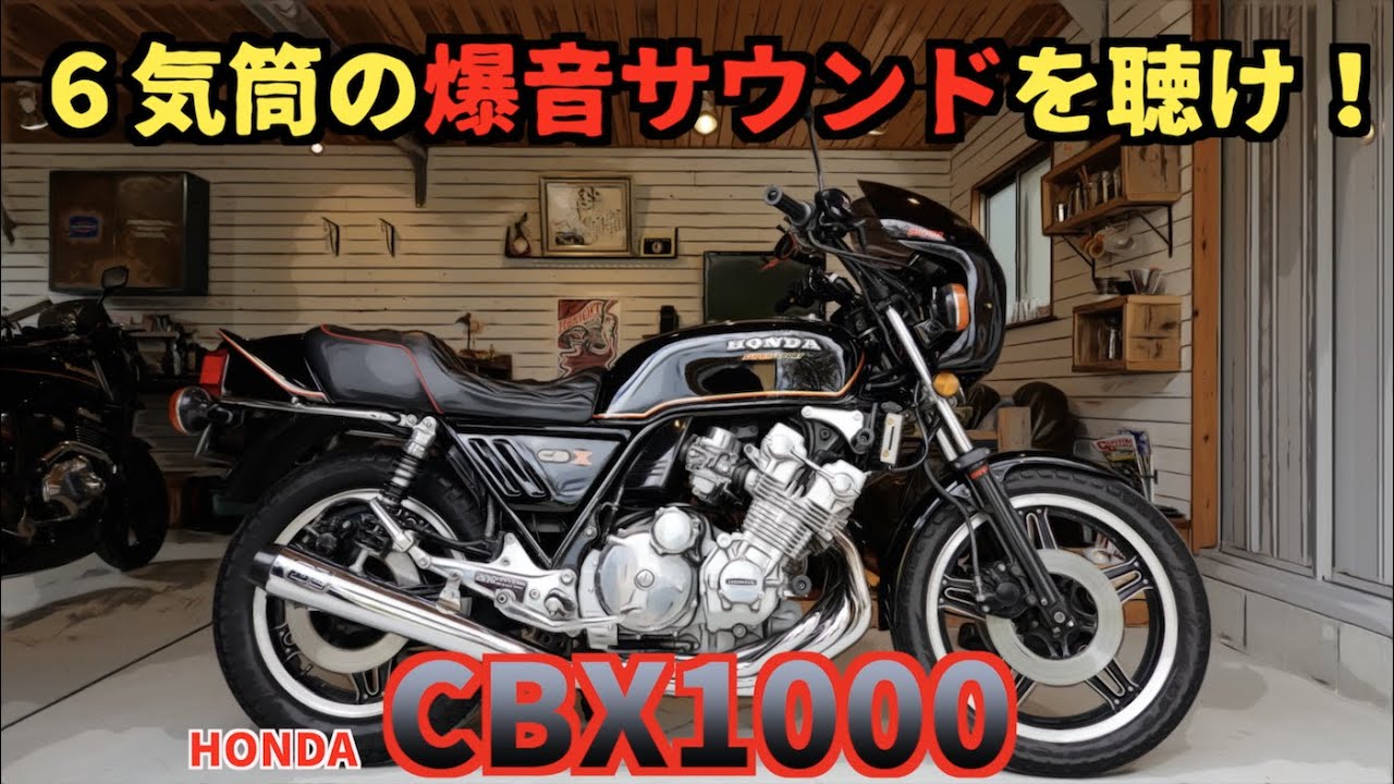 鼓膜破壊サウンド‼️HONDA CBX1000〜PRIDEチャンネル vol.365 - YouTube