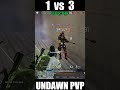 Undawn pvp 1 Vs 3 Gameplay😱🎮🔥Epic Clutch and Insane Shots! 🔥🤯#undawnpvp #shorts