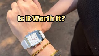 Dual displays + Soft band + Practical for medical professionalsBOFAN Dual Display Nurse Watch for Nu screenshot 5
