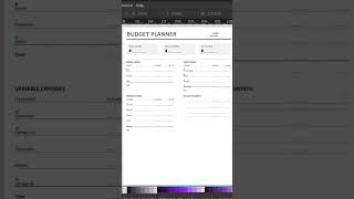 I Built a Complete Budget Planner in Inkscape &amp; Listed It on Etsy | Day 4