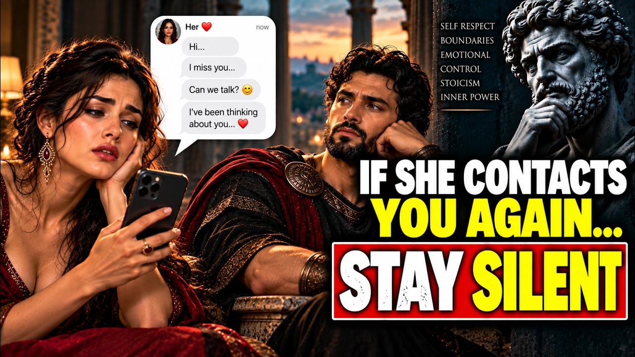 If She Contacts You Again, Stay Silent — Here’s Why | Female Psychology & Stoicism