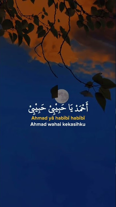 SHALAWAT AHMAD YA HABIBI | SHALAWAT NABI | SHALAWAT MERDU | SHALAWAT SANTAI