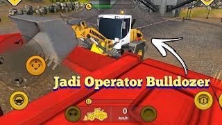 Merasakan jadi Operator Bulldozer  || Construction Simulator 2014 ||  #bulldozer #simulatorgames screenshot 4