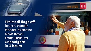 PM Modi flags off fourth Vande Bharat Express: Now travel from Delhi to Chandigarh in 3 hours