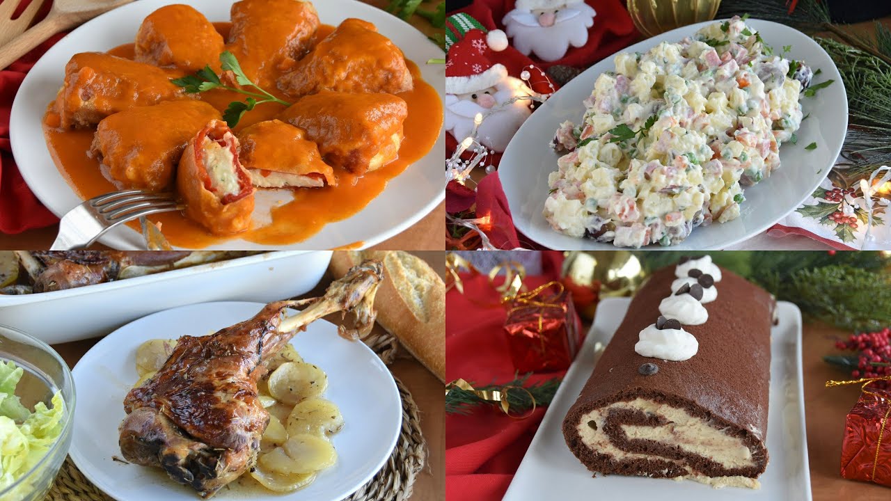 ❤ Menú de Navidad 2024 fácil y delicioso