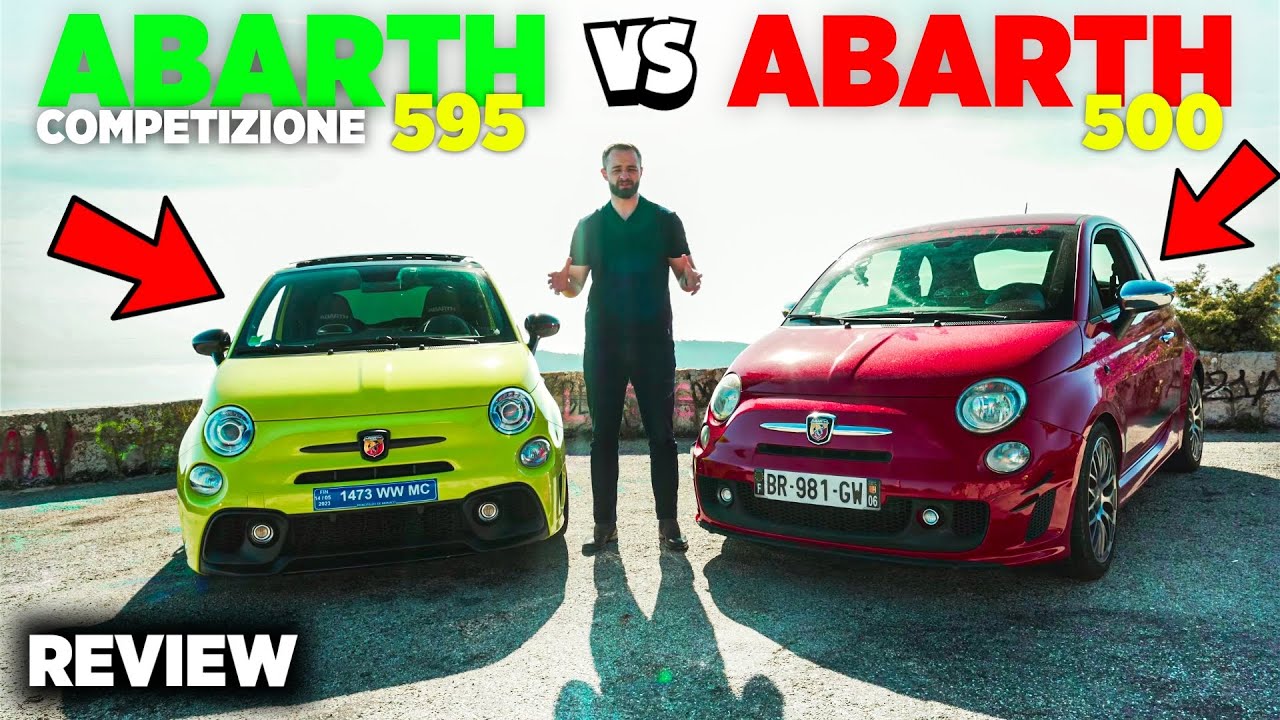 Abarth 500 (2010) vs. Abarth 595 Competizione (Last Petrol Engine Model) | exterior & interior