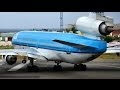 McDonnell Douglas MD-11 takeoff at Princess Juliana, St Maarten