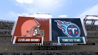 New QB Debut: Madden 17 Coach Mode Cleveland Browns Game 6 VS Titans