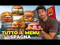 MANGIO TUTTO IL MEN DEL MCDONALD'S IN SPAGNA