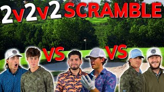 The Craziest Ending To a 2v2v2 Scramble Yet! | Good Good