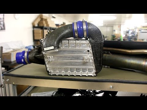 Formula 1 Intercooler and Wastegate in detail (Ferrari)