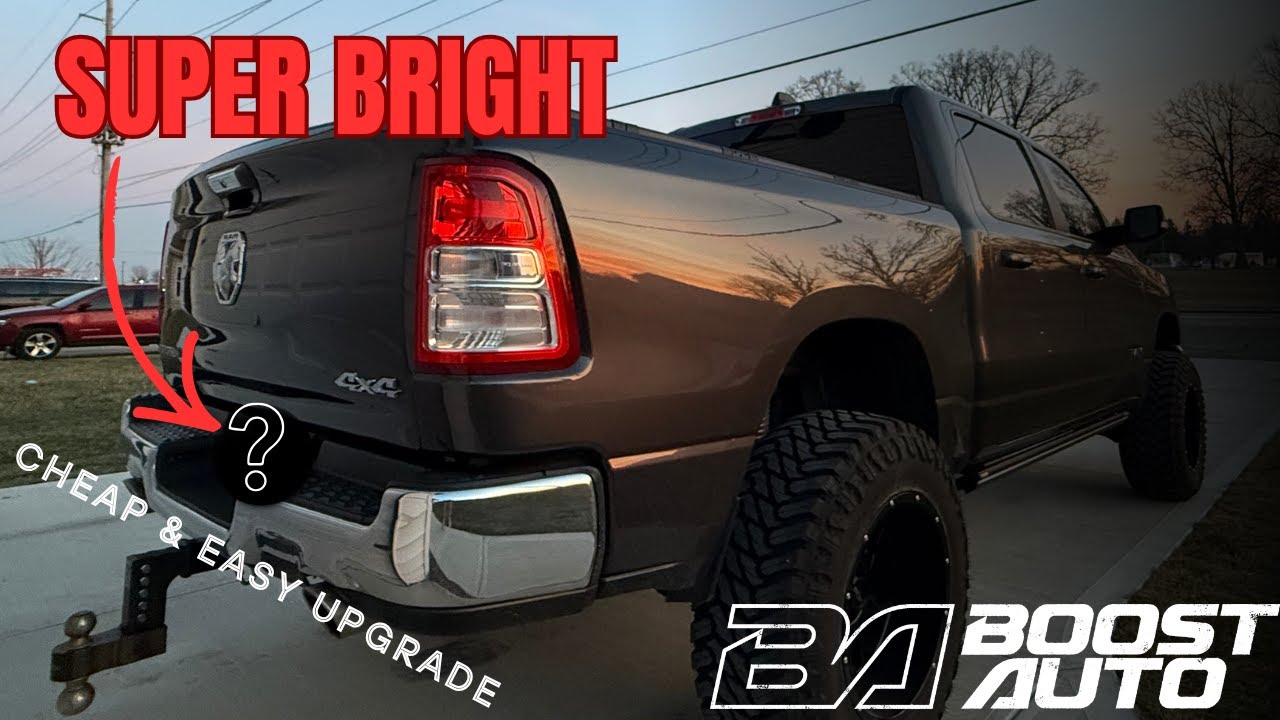 MOST UNDERRATED LIGHTING UPGRADE- Boost Auto License Plate Lights