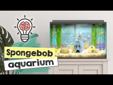 DIY Spongebob Squarepants Aquarium [ decor geek / pop ]