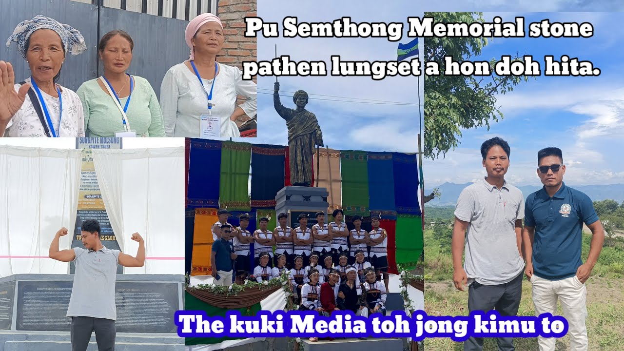 Pu,SEMTHONG HAOKIP MEMORIAL STONE// LOUPI TAH A, HONDOH HITA //SONGPI MUN Boina neo ho chu kidon lou