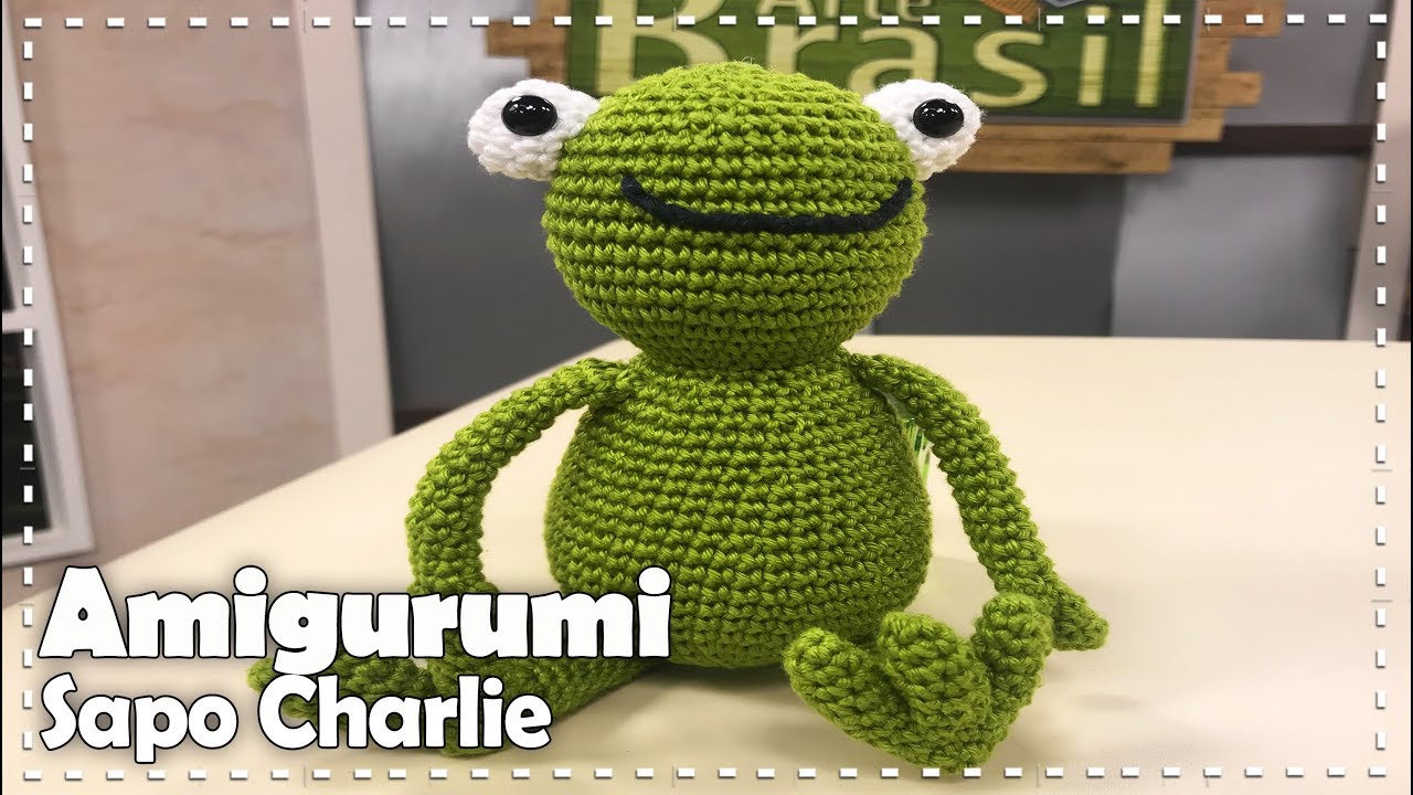 SAPINHO CHARLIE EM AMIGURUMI com Patricia Nakamura - Programa Arte Brasil - 07/02/2018