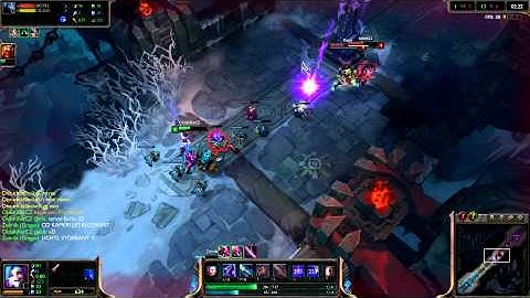 Jinx and Gragas vs Shen and Xin zhao