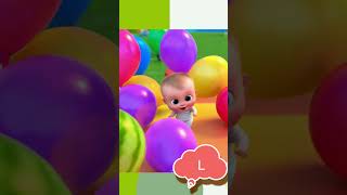 L is for LOUD 🔊! Learn ABC! #cocomelon #shorts #cgrhymes