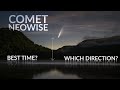 How to Plan the Perfect Comet NEOWISE Photograph
