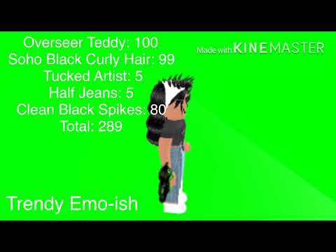 5 Roblox Outfits Of All Aesthetics Youtube - soho black curly hair roblox