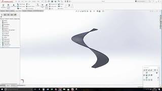 Let's learn how to make a screw flight & it's development (Flattern view) in Solidworks.